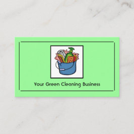 Tarjetas de visita de personalizable de limpieza v