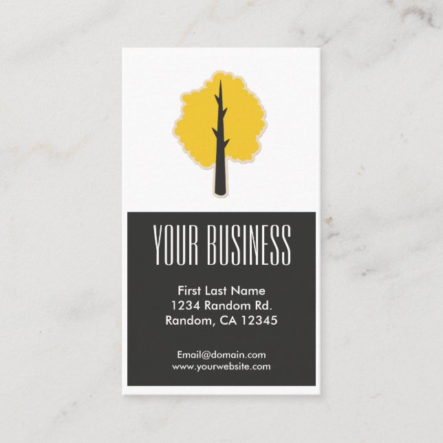 Tarjetas de visita de personalizable negro dorado (Anverso)