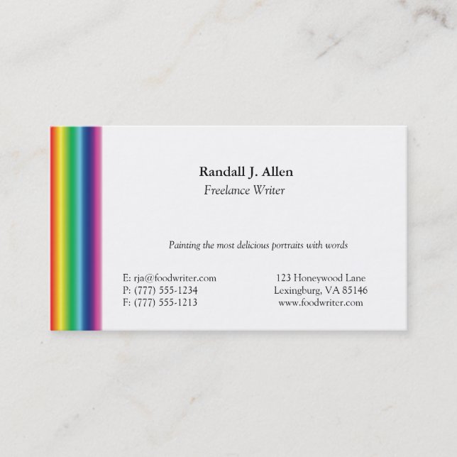 Tarjetas de visita de personalizable por diseños d (Anverso)