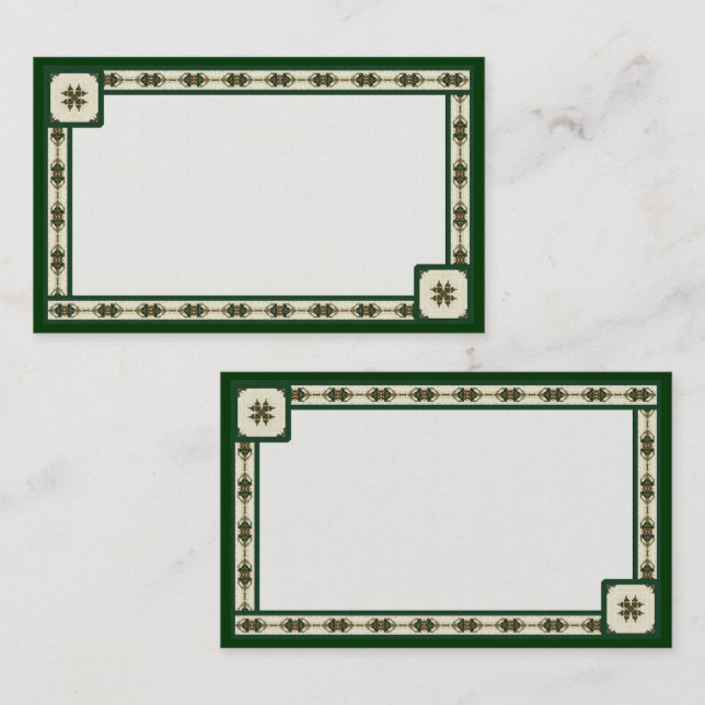 Tarjetas de visita de Personalizable Rue de Irland (Anverso / Reverso)
