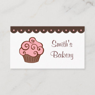 Tarjetas de visita de personalizado Cupakes