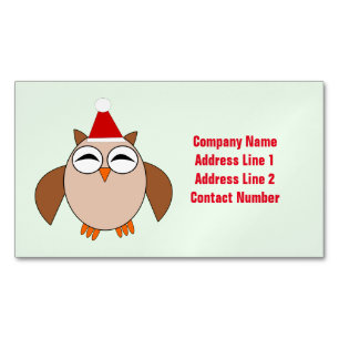 Tarjetas de visita de Personalizado de búho de Nav