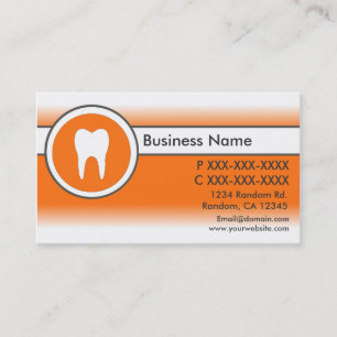 tarjetas de visita de personalizado de dentista na