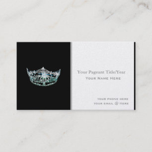 Tarjetas de visita de Personalizado de la Corona a