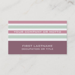 Tarjetas de visita de personalizado de patrones de