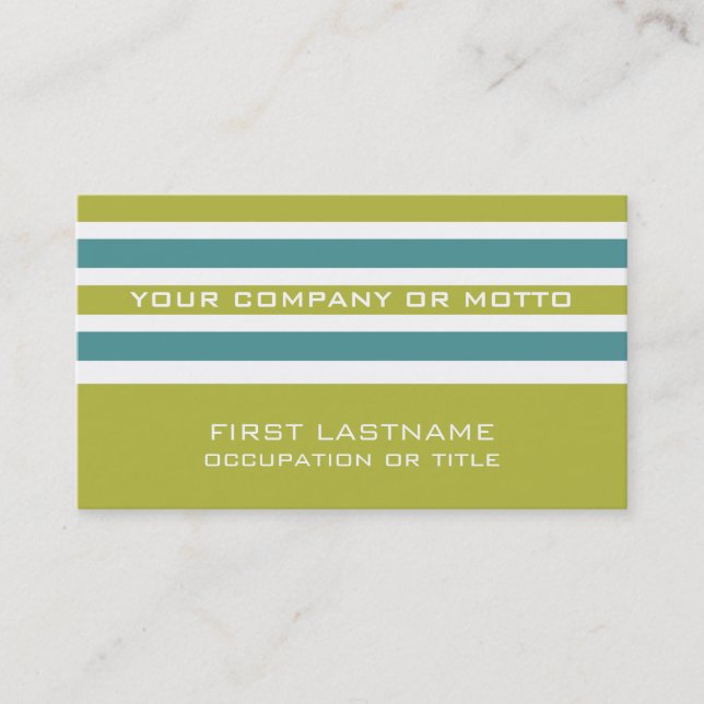 Tarjetas de visita de personalizado de patrones de (Anverso)