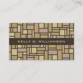 Tarjetas de visita de personalizado de patrones ge