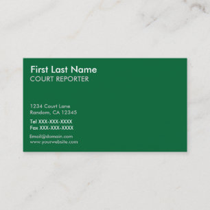 Tarjetas de visita de personalizado para reportero