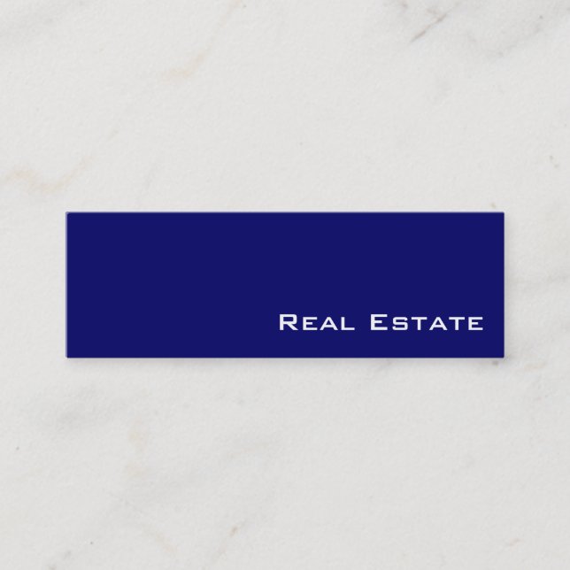 Tarjetas de visita de propiedad inmobiliaria blanc (Anverso)