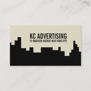 Tarjetas de visita de publicidad