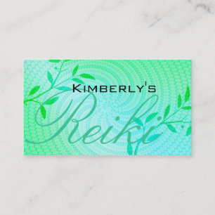 Tarjetas de visita de Reiki
