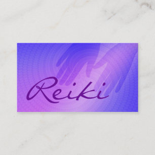 Tarjetas de visita de Reiki
