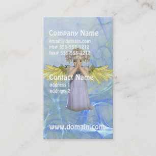 Tarjetas de visita de rogación del ángel