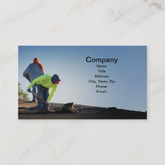 Tarjetas de visita de Roofing Company