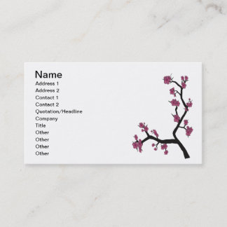 Tarjetas de visita de Sakura