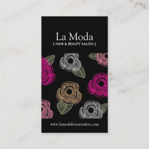 Tarjetas de visita de salón