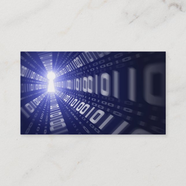 Tarjetas de visita de seguridad (Anverso)