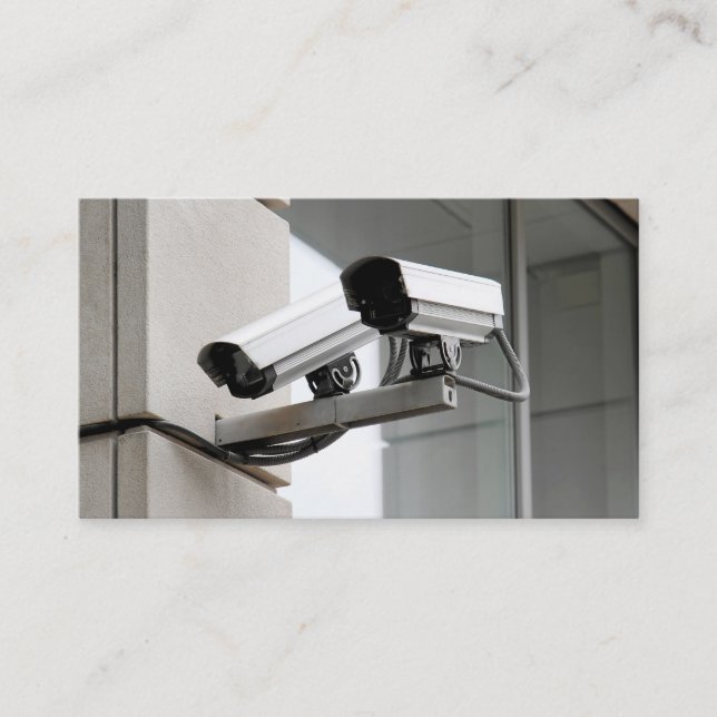 Tarjetas de visita de seguridad (Anverso)