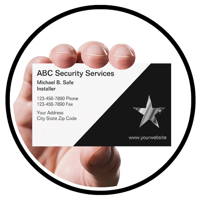 Tarjetas de visita de seguridad de vídeo (Subido por el creador)