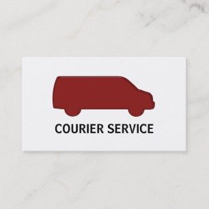 Tarjetas de visita de servicio de mensajería