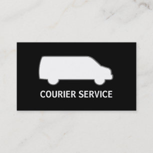 Tarjetas de visita de servicio de mensajería