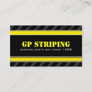 Tarjetas de visita de Striping Company