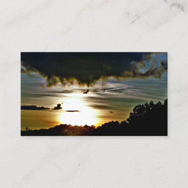 Tarjetas de visita de Sunset (Anverso)