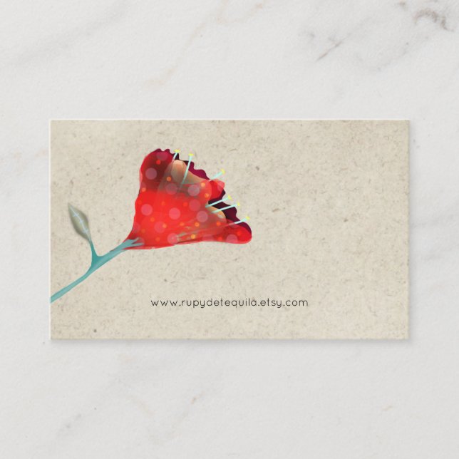 Tarjetas de visita de tamaño estándar en Australia (Anverso)