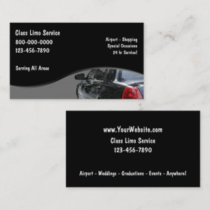 Tarjetas de visita de taxi