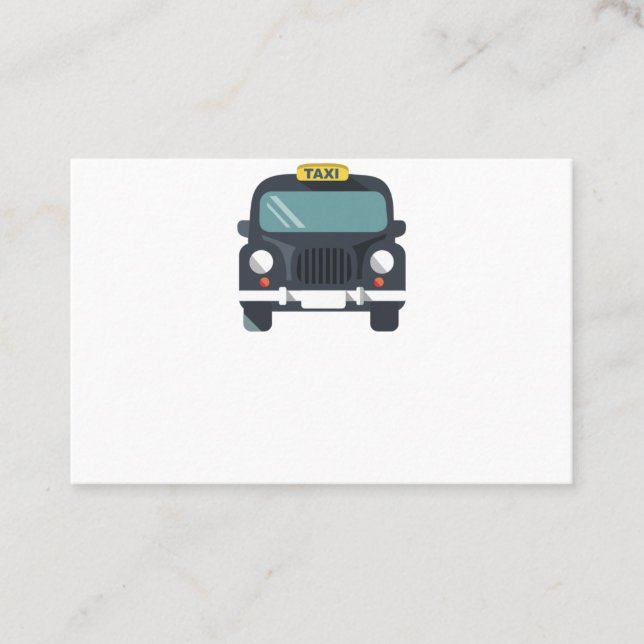 Tarjetas de visita de taxi (Anverso)