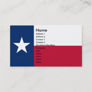 Tarjetas de visita de TEJAS