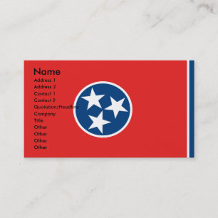 Tarjetas de visita de TENNESSEE