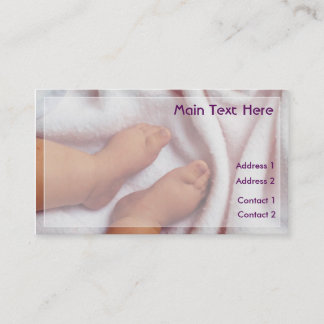 Tarjetas de visita de Tootsies