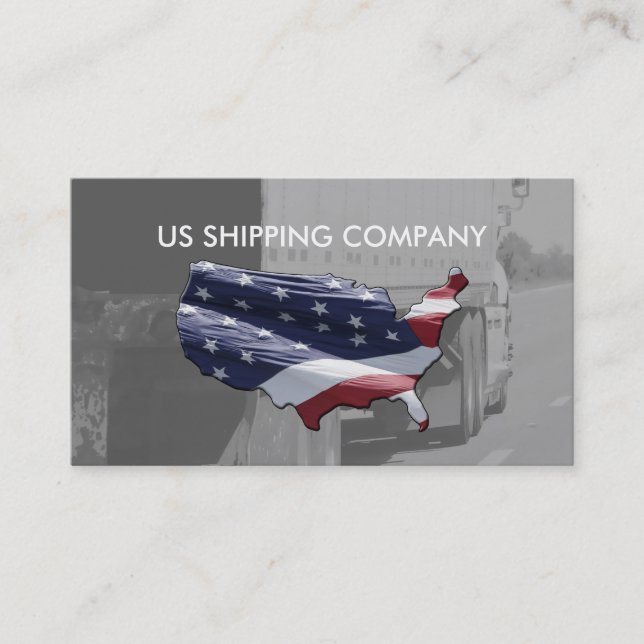 Tarjetas de visita de un estado a otro de envío (Anverso)