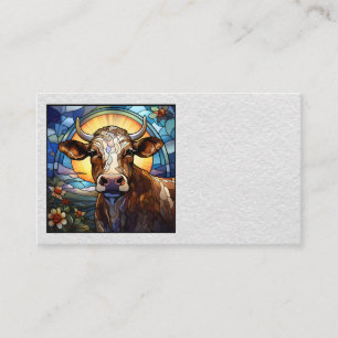 Tarjetas de visita de vaca
