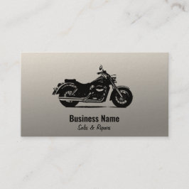 Tarjetas de visita de ventas y servicios para moto