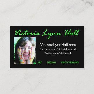 tarjetas de visita de VictoriaLynnHall.com