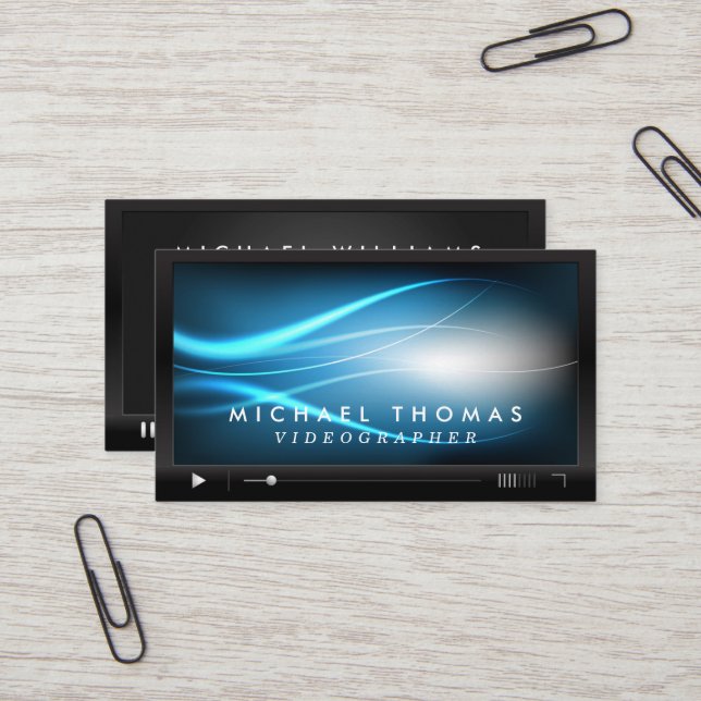 Tarjetas de visita de Videographer