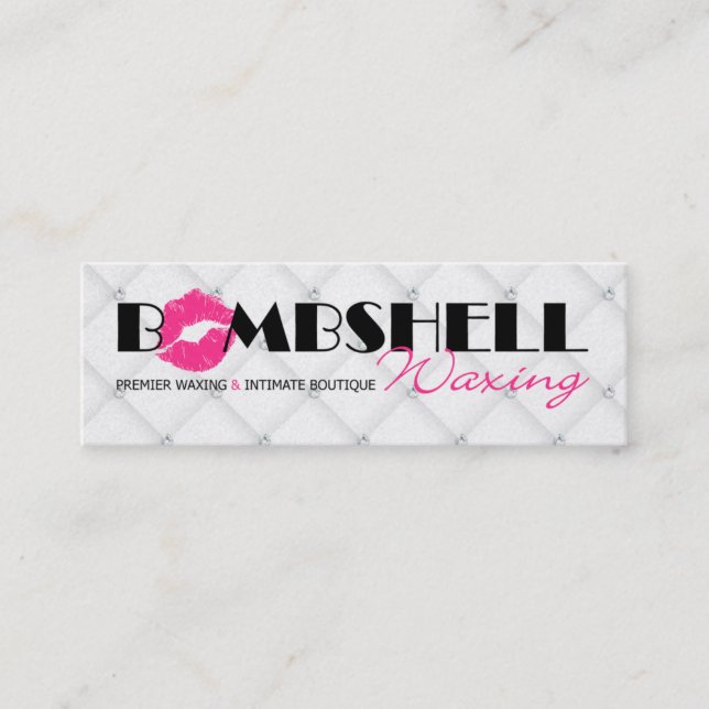 Tarjetas de visita de Waxologist (Anverso)