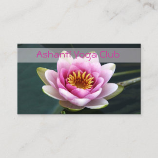 Tarjetas de visita de yoga