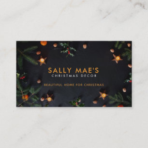 Tarjetas de visita Decoraciones de Navidad