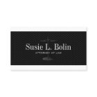 Tarjetas de visita del abogado