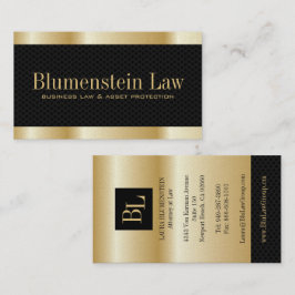 Tarjetas de visita del abogado del "efecto" del