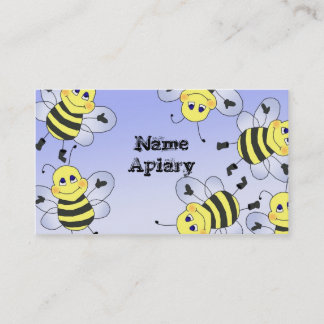 Tarjetas de visita del apicultor
