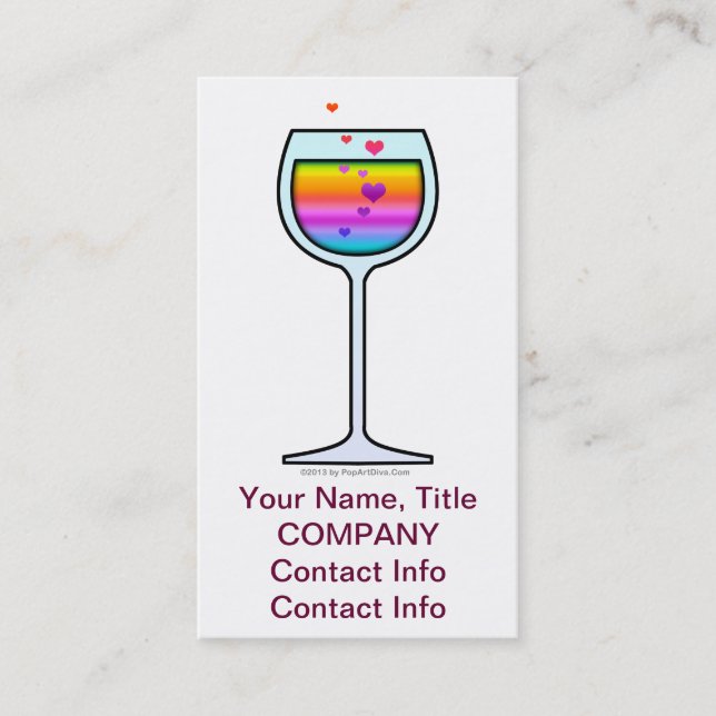 TARJETAS DE VISITA DEL ARTE DEL VINO (Anverso)