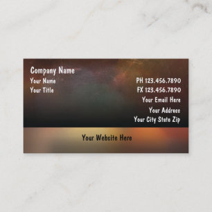Tarjetas de visita del artista