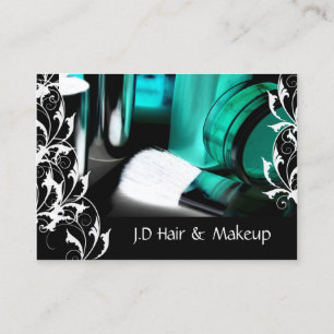 Tarjetas de visita del artista de maquillaje