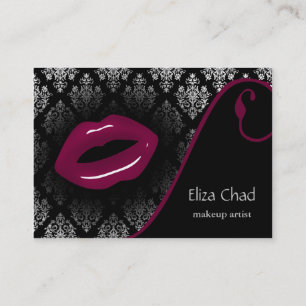 Tarjetas de visita del artista de maquillaje