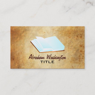 Tarjetas de visita del autor