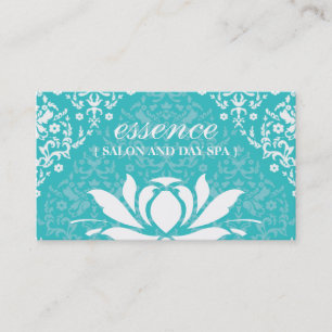 Tarjetas de visita del balneario del día de Lotus